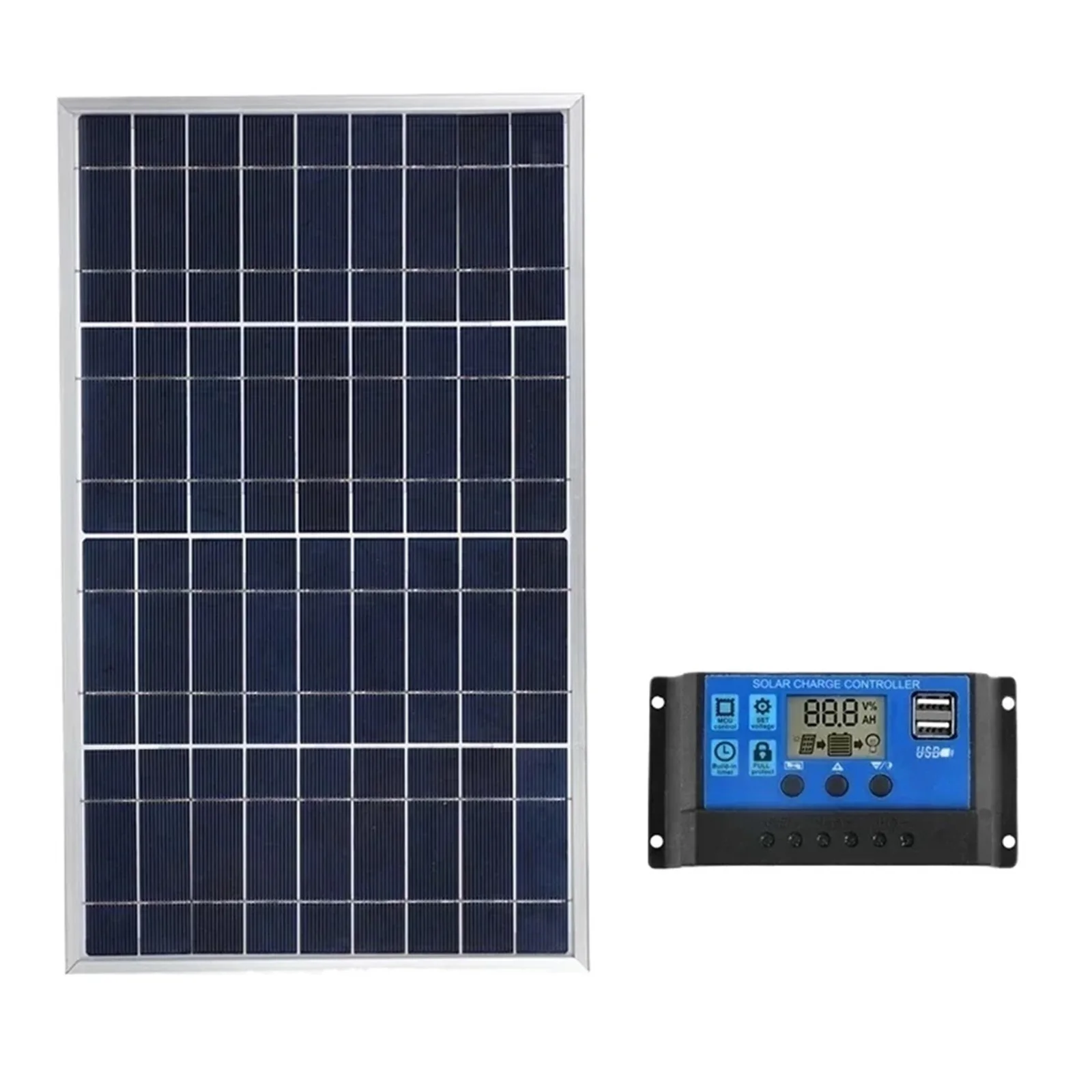 Senhuo Portable 300W Solar Kit 12V Polycrystalline Solar Cell Generator For Outdoor Home Use