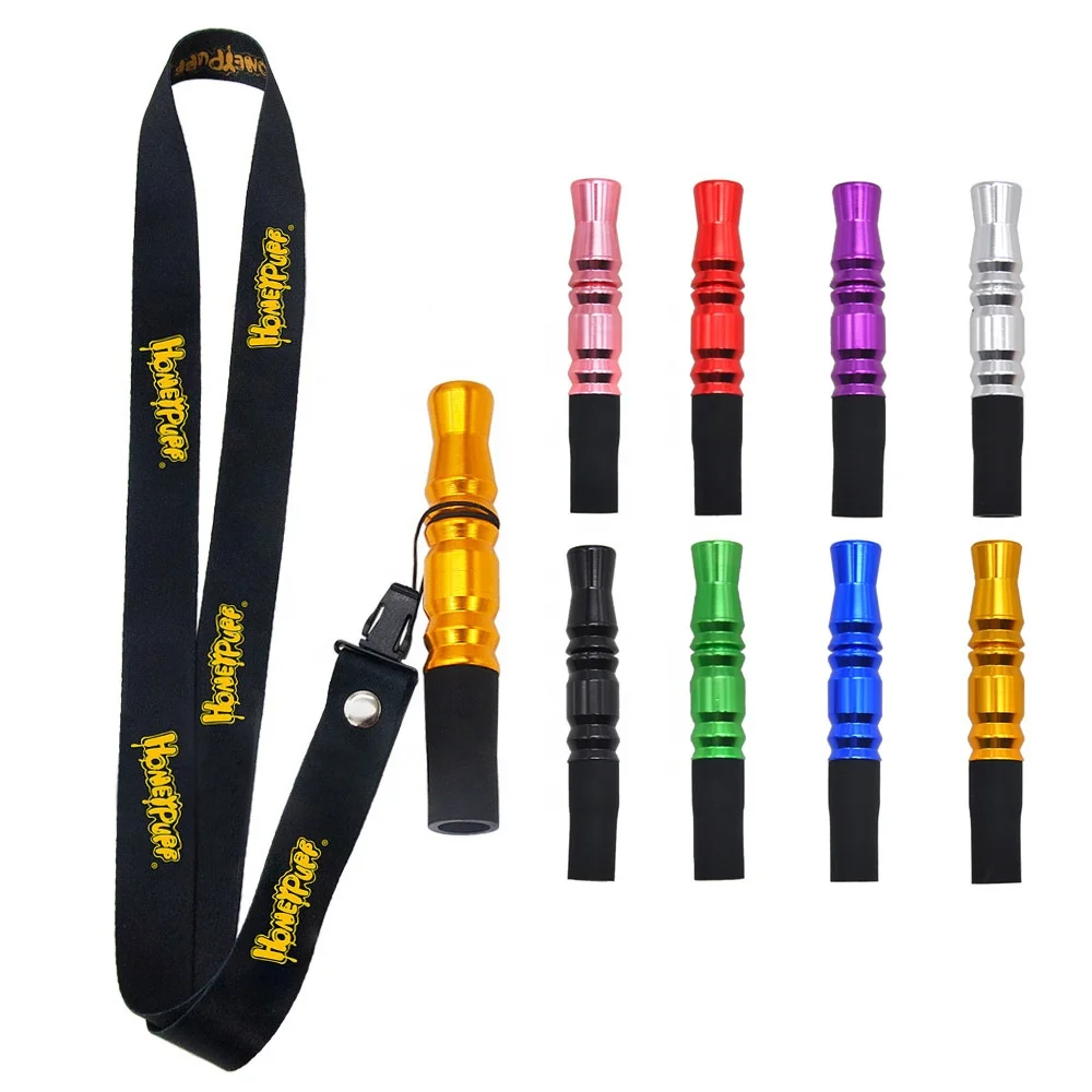 Hot sale new Arabian shisha hookah lanyard for aluminum alloy nozzle holder Metal Tips Mouthpieces Accessories Wearable Hose Hol