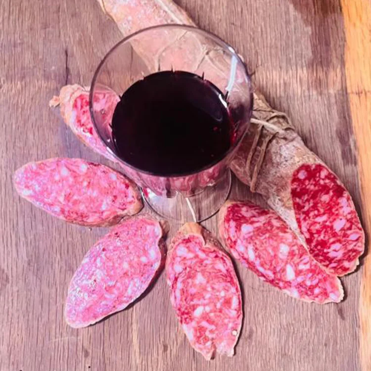 Italy Origin Long Shelf Life Dry Aged Salami Dry Curing Meat Cured Meat Packing Italian Dry Cured Ham