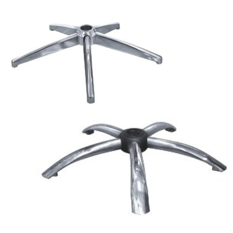 Office Chair Parts Swivel Metal Parts Recliner Five Leg Office Chair Leg Base VT-C002