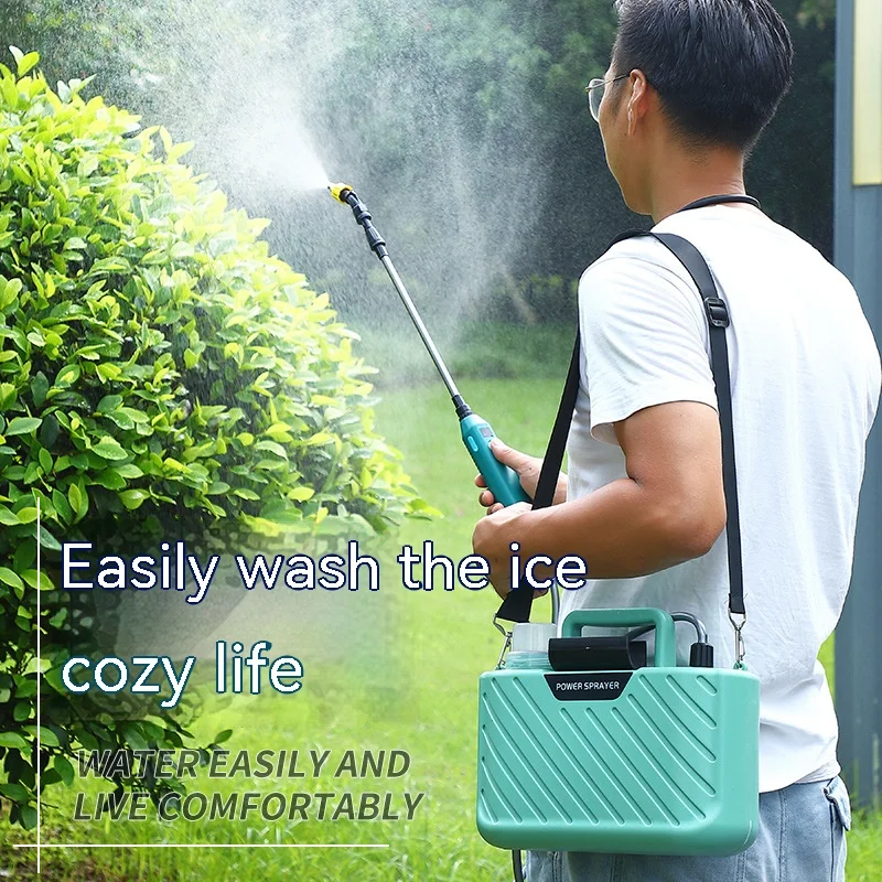 Factory Cheap Custom 5l Portable Garden Sprayer Battery Knapsack Air Pressure Agriculture Atomizing Fine Mist Sprayer