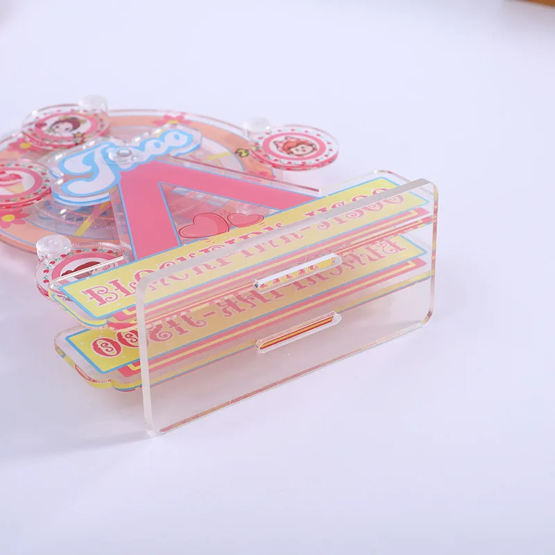 Customized combination of acrylic charm printed Acrylic Ferris Wheel