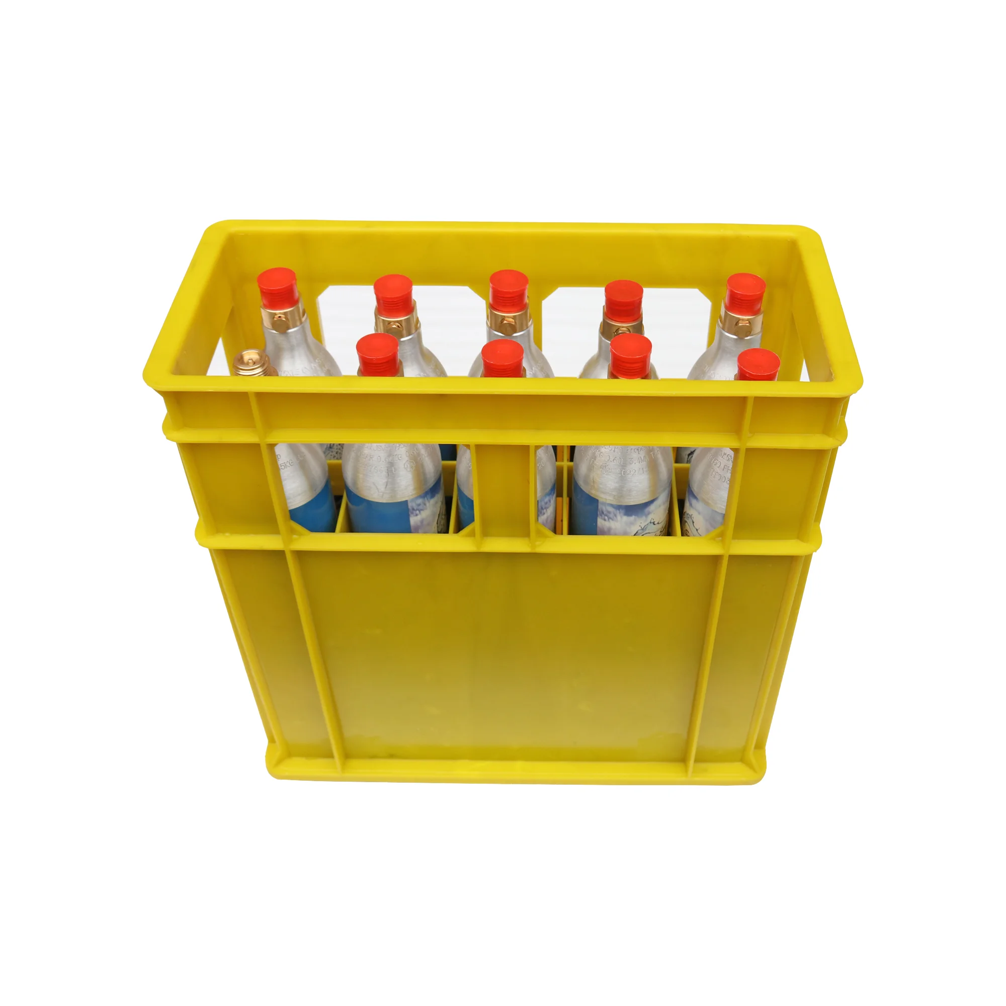 JOIN 10 Bottles Beverage Crate Wine Bottle Plastic Crate Beer Divider Crate With Beer Bottle