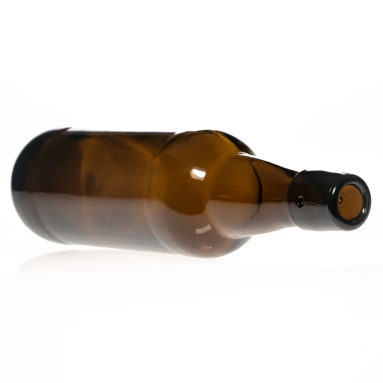 500ml amber glass beer bottle with swing top stopper