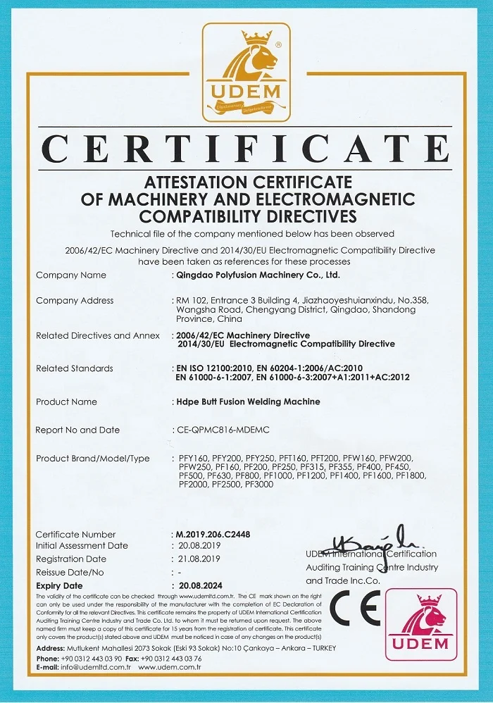 
20-1000mm Light Weight Electrofusion Welding Machine Price List for gas and water supply 