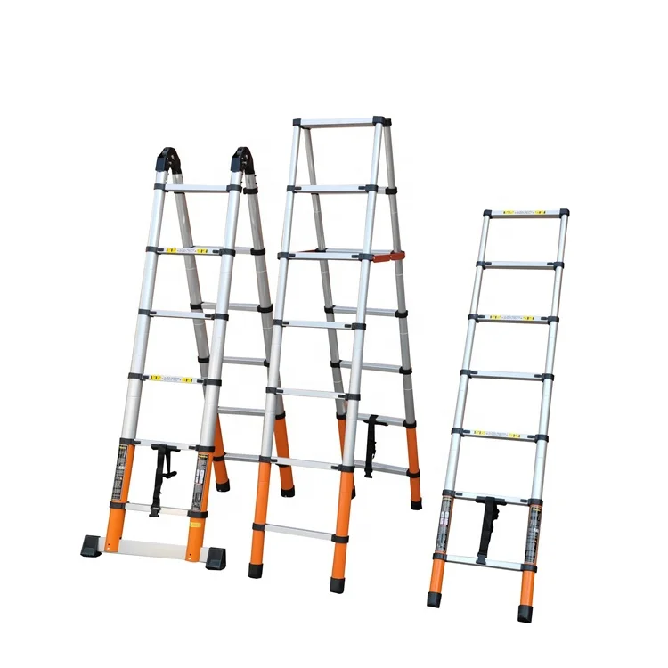 Factory Sales 18 M Lot Telescopic Plastic Library Accessories Cloth Stabilizer Accessory Portable Ladder