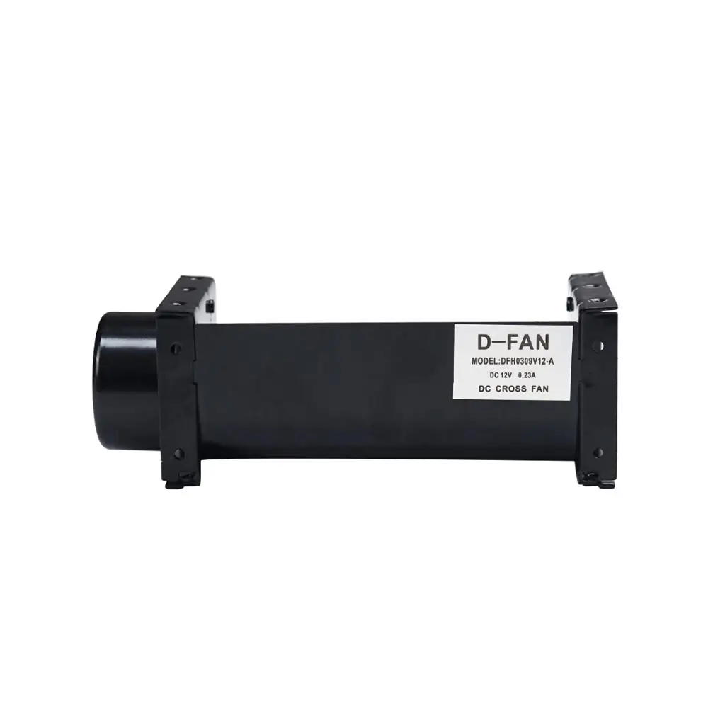 
98*108*134*37.5mm 22CFM cooler high speed fan for refrigerator 12/24v DC cross flow fan 