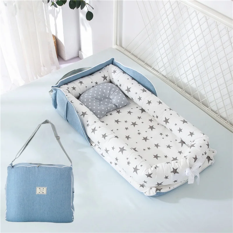 
Amazon hot sell portable folding newborn baby infant cribs sleep nest 