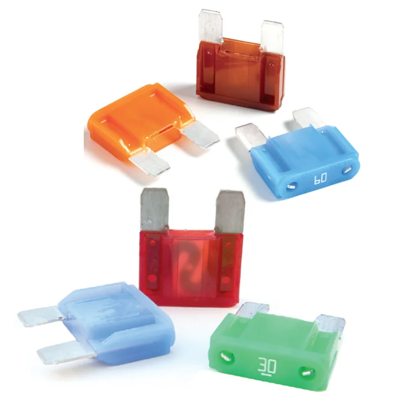 Newly designed Micro Type Super Mini Car Fuse 12 24 36V 3A 4A 5A 7.5A 10A 15A 20A 25A 30A 35A 40A 50A 60A 100A Auto Fuses