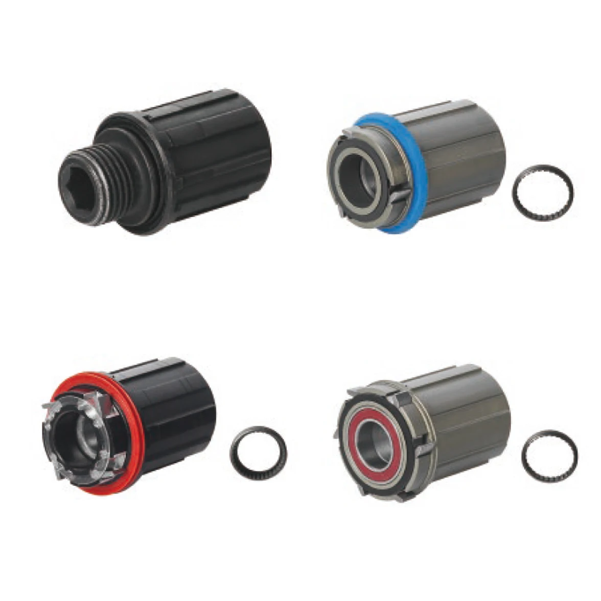 Aluminum Alloy Three Ratchet Sealed Bearing MTB Mountain Road Bike Freehub Freewheel Hub Cassette Body