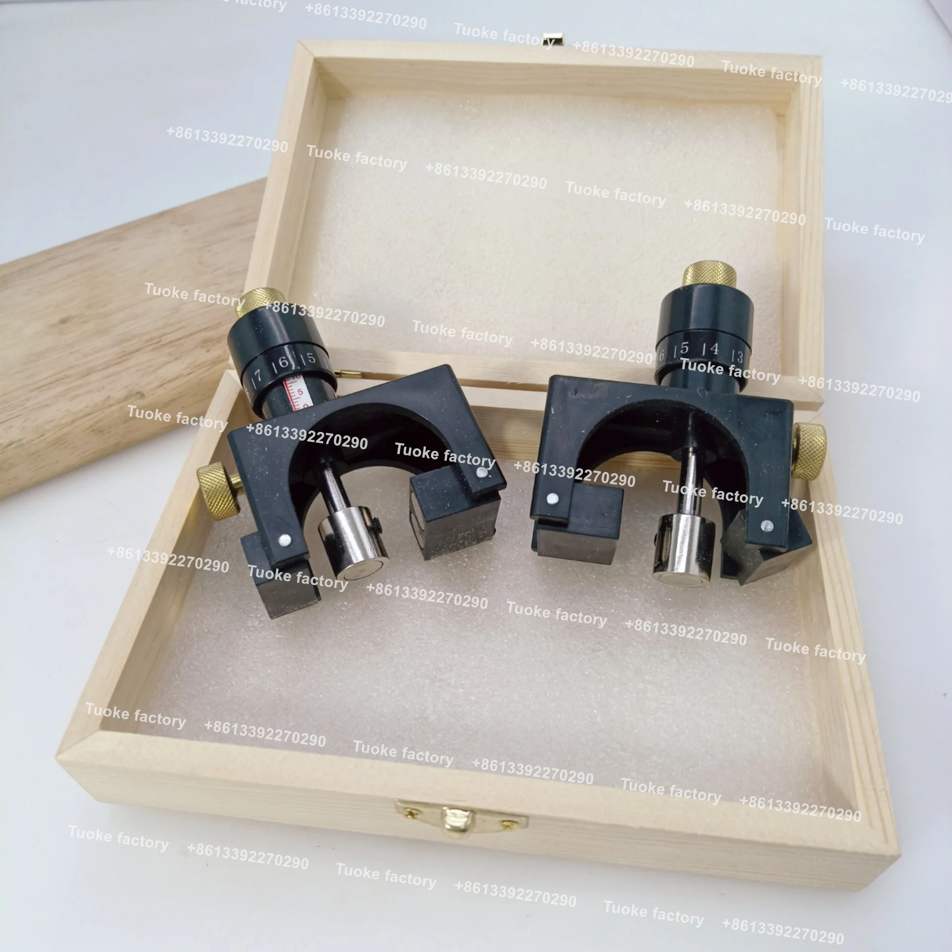 TUOKE TK553 Wood Planer Knife Setting Jig Gauge Setter jointer with Magnetic Feet Tool Planer calibrator