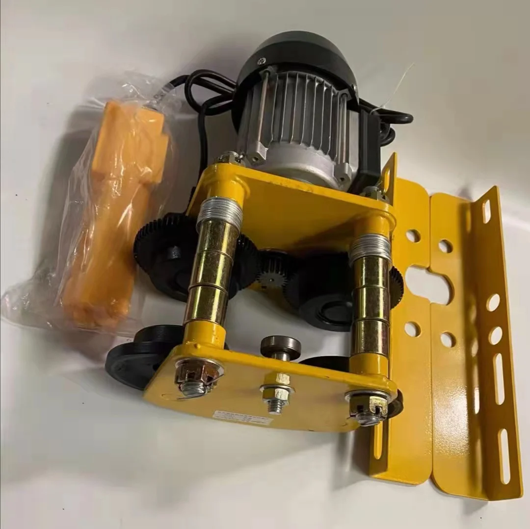 1 тонна 1000 кг электрическая тросовая лебедка подъемник беспроводной пульт дистанционного управления