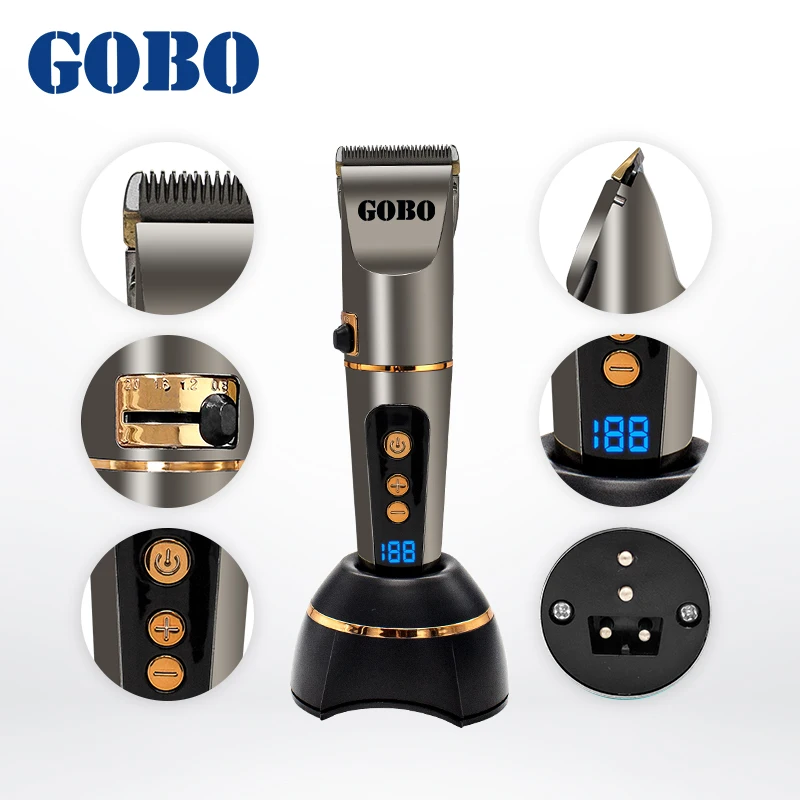 GB-9160  hair clipper set professional shaving machine barber hair clippers