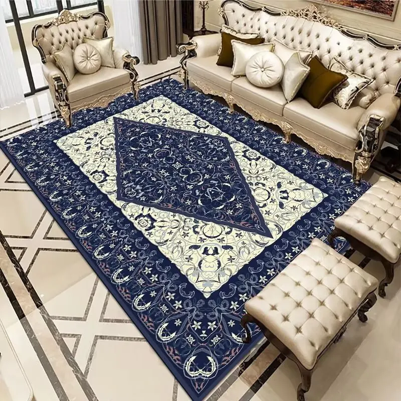 Moroccan Trellis Bedroom Living Room Decorative Area Rug 3d Printed Carpet