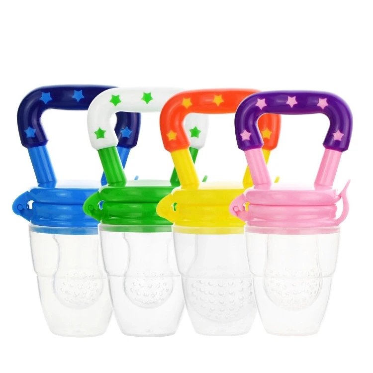 Fresh Food Nibbler Baby Pacifiers Feeder Kids Fruit Feeder Nipples Feeding Safe Baby Supplies Nipple Teat Pacifier Baby Feeder