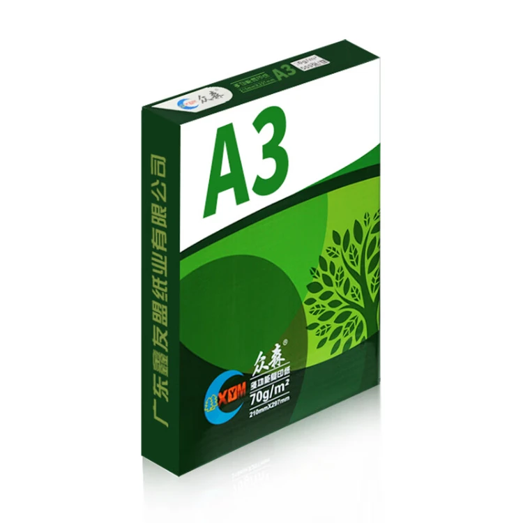Good Quality White A3 Printing Paper 70g Smooth Copy Paper For Laser And Inkjet Printers