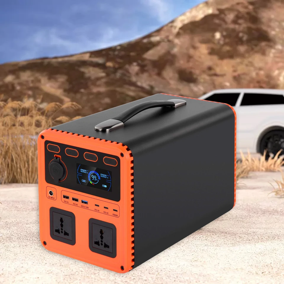 1000W 2000W 3000w Portable Solar wind Hybrid power Generator, Mobile battery power station with Folding solar panels