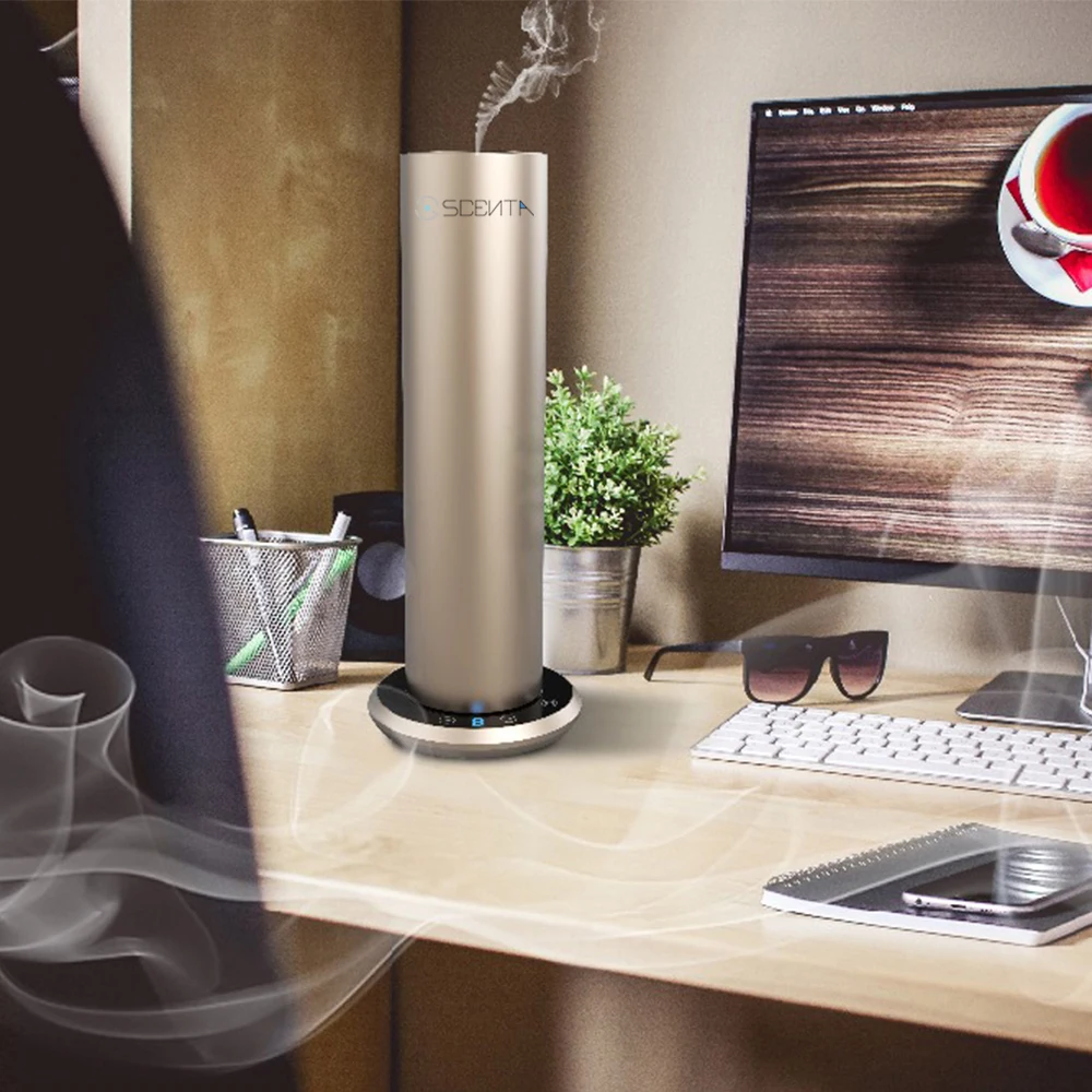 SCENTA Top Sale Electric Cool Mist Air Aroma Diffuser,Bluetooth Wireless App Control Scent Oil Diffuser For Home Office