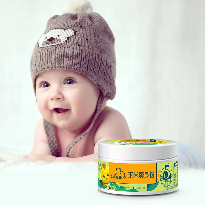 Заводской OEM 120 г детский порошок, уход за ребенком, порошок кукурузы
