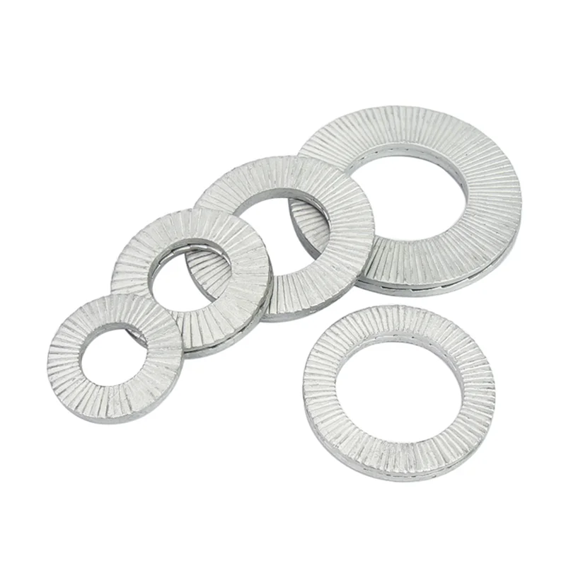 Stainless Steel Din 25201 Wedge Locking Washers Buy Wedge Lock Washers Double butterfly self-locking washer