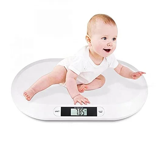 Baby Scale max 20kg 45lb/10g Tare Function Backlit LCD Display Toddler Baby Child