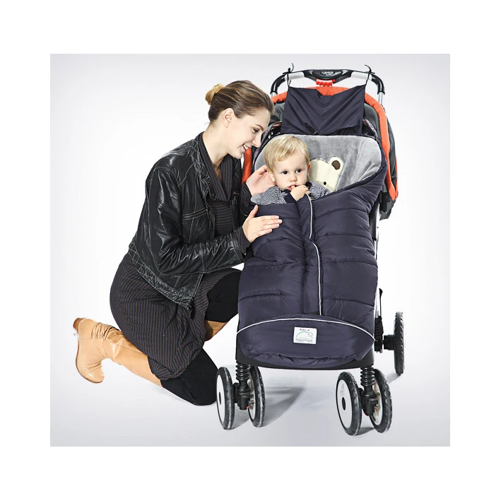 Thicken Warm Windproof baby stroller sleeping bag waterproof baby wrap swaddle blanket stroller car baby sleeping sacks winter