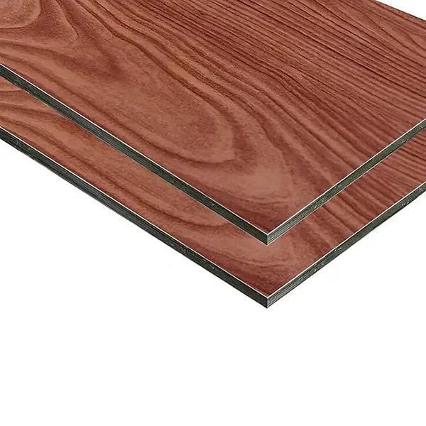 Undertaking construction projects with im itation wood grain aluminum veneer transfer printing patterns