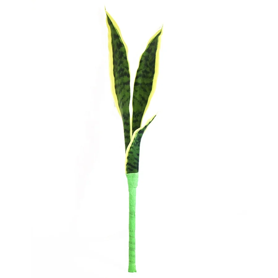 40cm long artificial sansevieria stem for indoor decoration