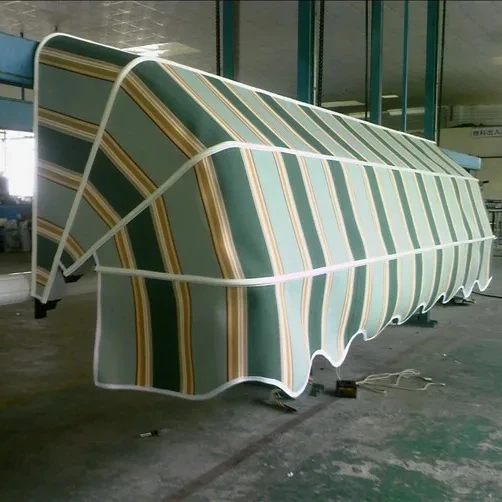 Aluminium Outdoor French Canopy Awning / European Style Retractable Window Awning