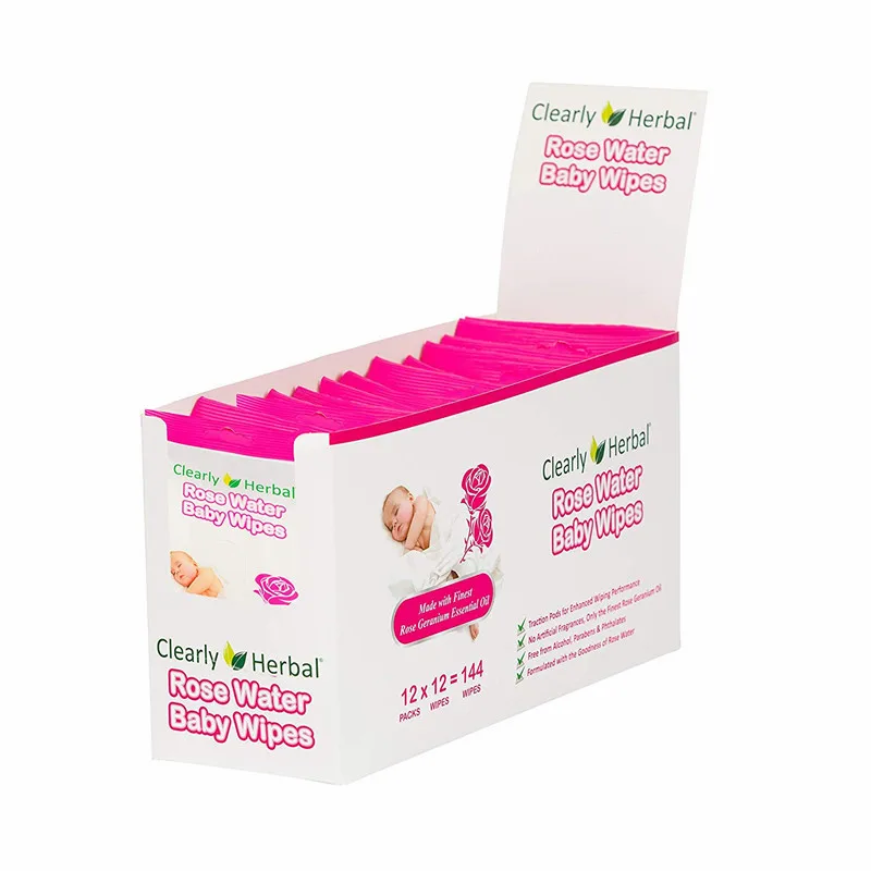 Customized fluoride free wet tooth tissues baby dental wipes