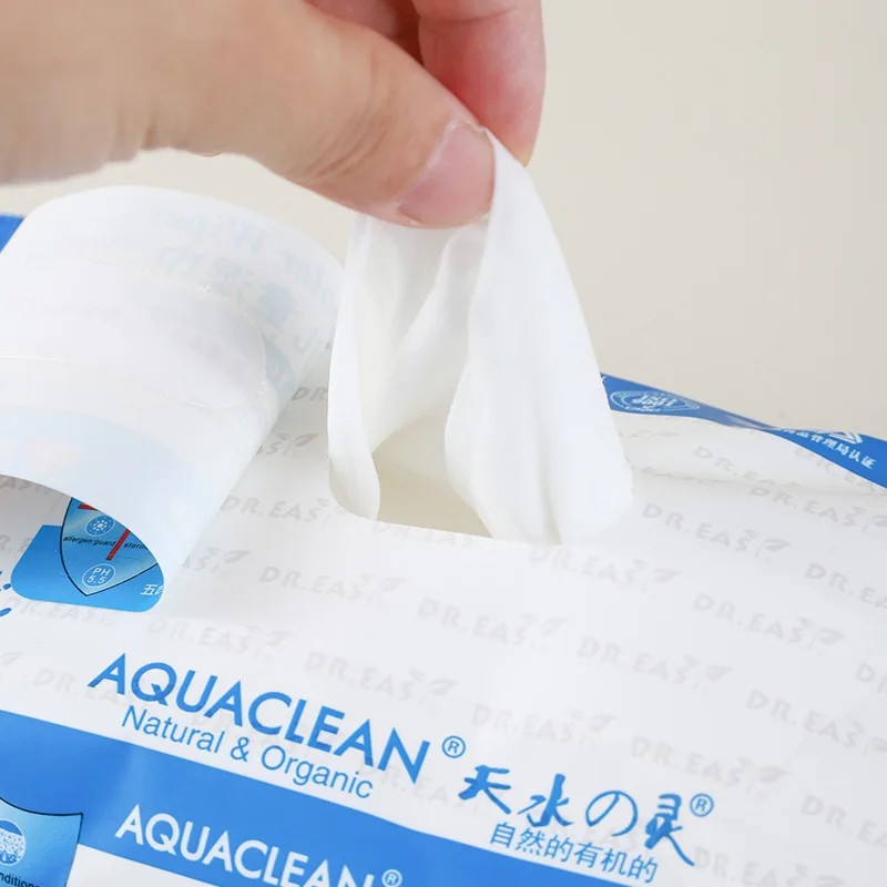 30 Sheets Non-woven Alcohol-free Fragrance-free Baby Wipes