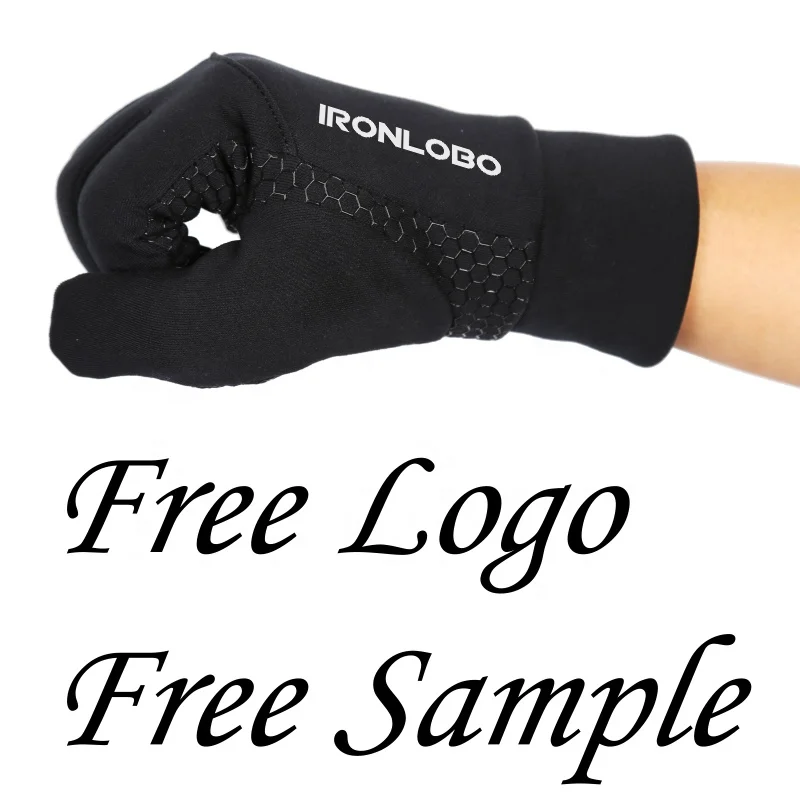 Custom Logo Winter Touch Screen Walking Running Gloves