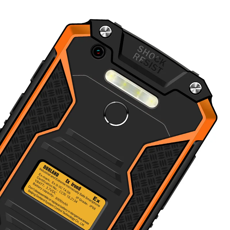 Smart Phone Waterproof iP68 Dust Proof Shock Proof Explosion Proof Intrinsically Safe Rugged Tough Cell Phone Unlocked