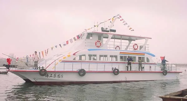 21,38 м FRP, катамаран, пассажирская лодка, туристическая лодка, водный экскурсионный мотоцикл