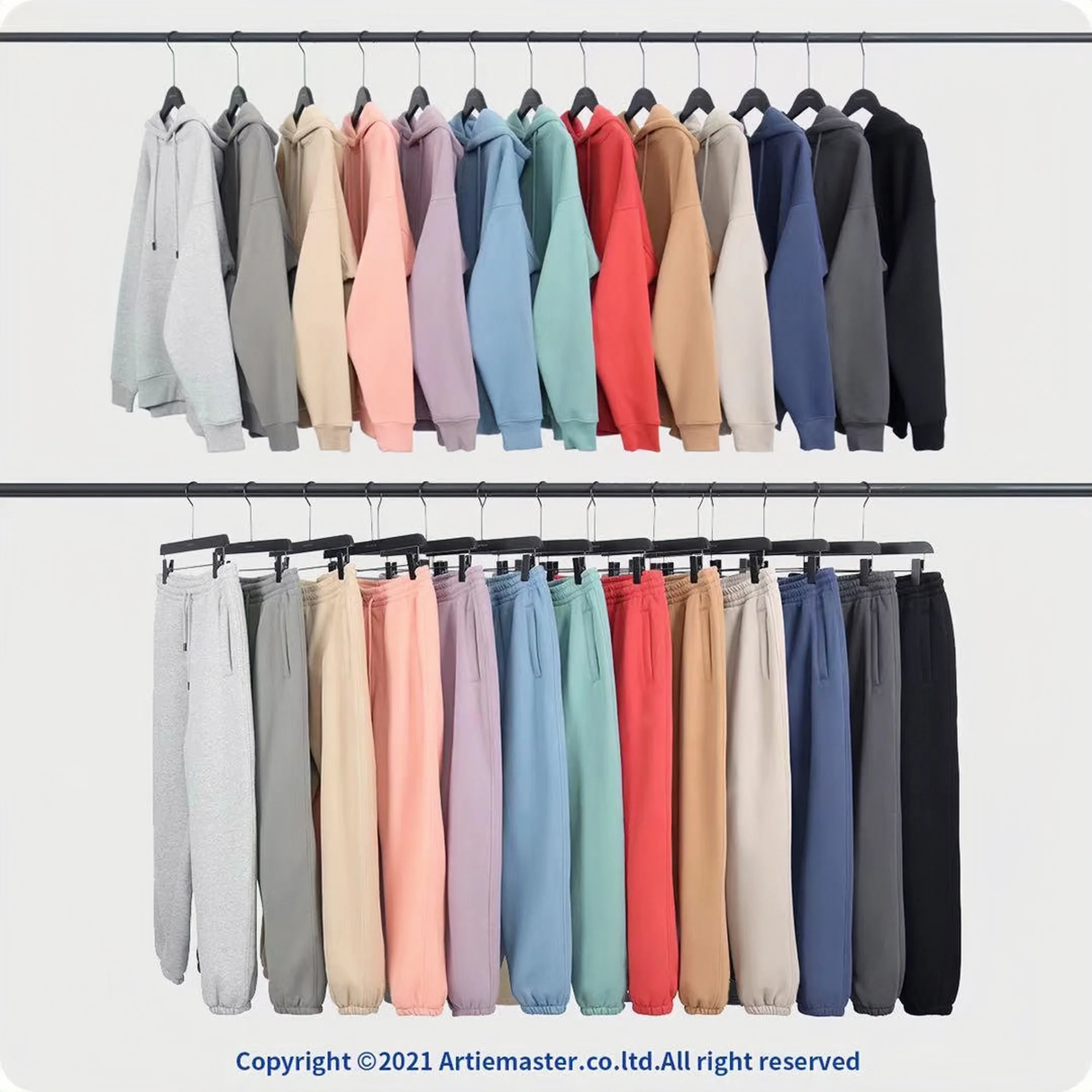 Индивидуальные 100% хлопковые толстовки спортивный костюм унисекс логотип под заказ свитер розовая толстовка