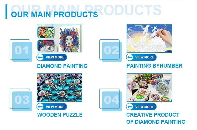 Painting by numbers home decoration Hand-painted fill color animal landscape Blue owl