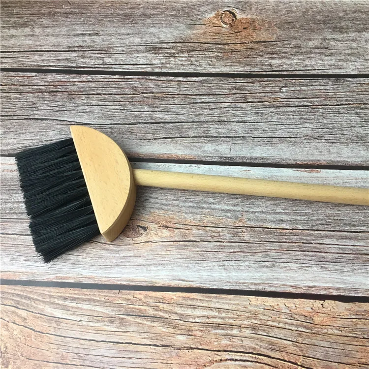 fsc Wooden Broom with short Natural Wooden Broom Handle
