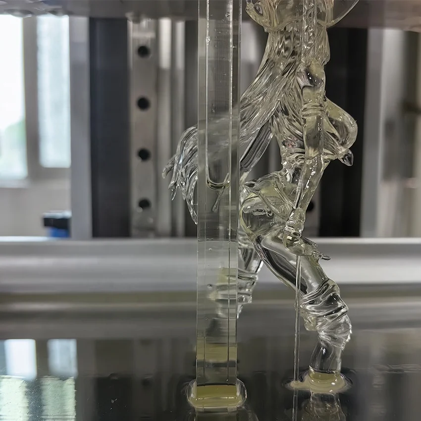 Manufacturer 405nm Transparent Resin 1000ML UV Photosensitive Resin for LCD/DLP 3D Printing Transparent Resin