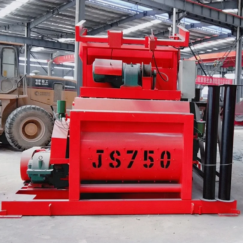 high quality JS  twin shaft concrete mixer  precast concrete wall panel batching plant machine for sale
