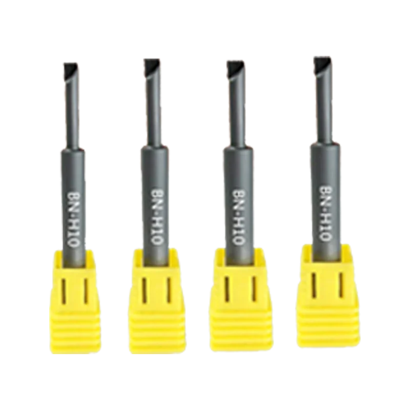 Qiye HRC45 small hole CBN milling cutter CBN boring cutter for hardened steel