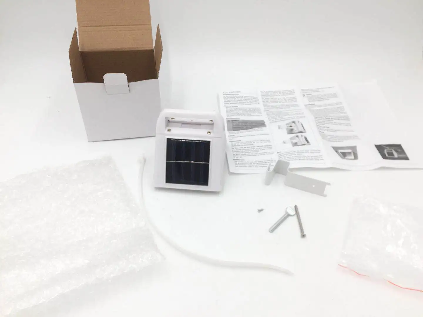 solar led waterproof garden outdoor lights Solar Fence wall light