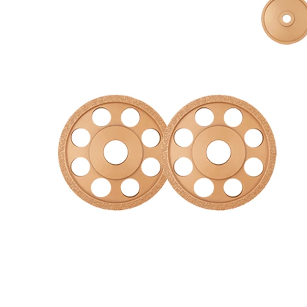 Вакуумный алмазный шлифовальный круг для чугуна, Круглый Алмазный шлифовальный инструмент