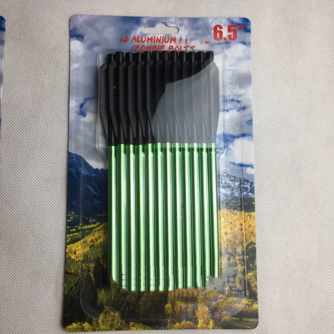 12pcs  Hunted Series Aluminum Bolts Arrow shaft