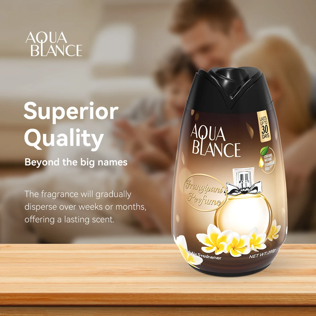 200g Double Scent Home Air Freshener Gel/Bathroom Air Freshener Scent/Aromatherapy Scented Gel