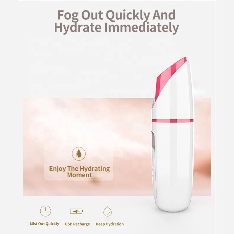 Handy Skin Care 20 ml Mini Face Humidifier Nano Face Moisturizing Mist Sprayer Mini Nano Facial Mist Sprayer