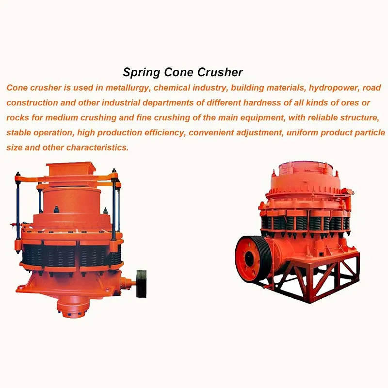 Good Quality Stone Crusher China Spring Type Cone Crusher Sale With All Models