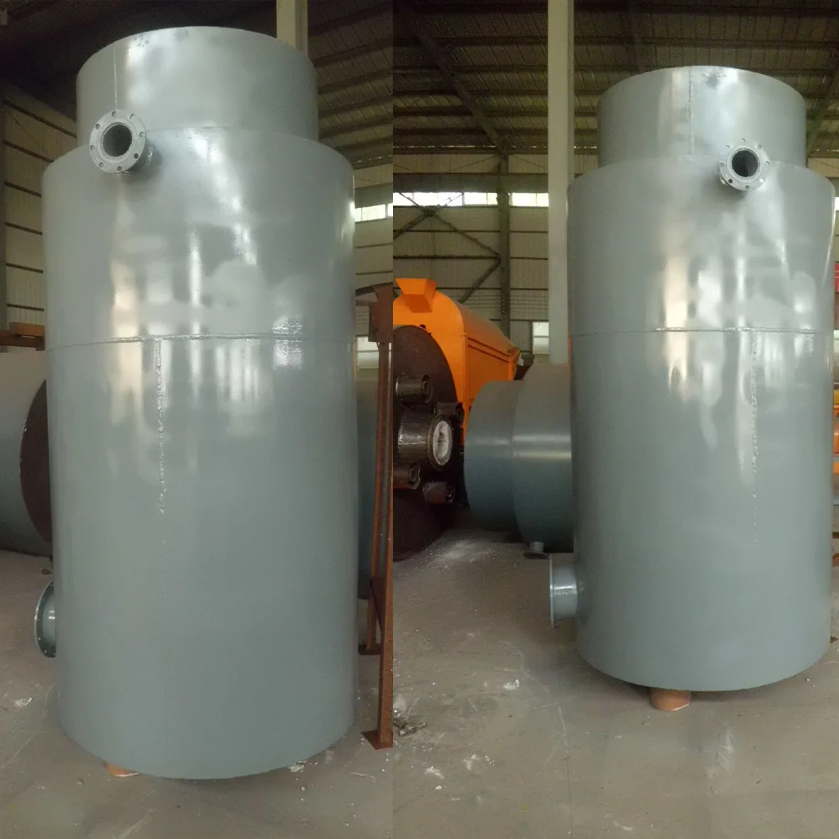 Built Biomass Gasifier for Producing Wood Gas