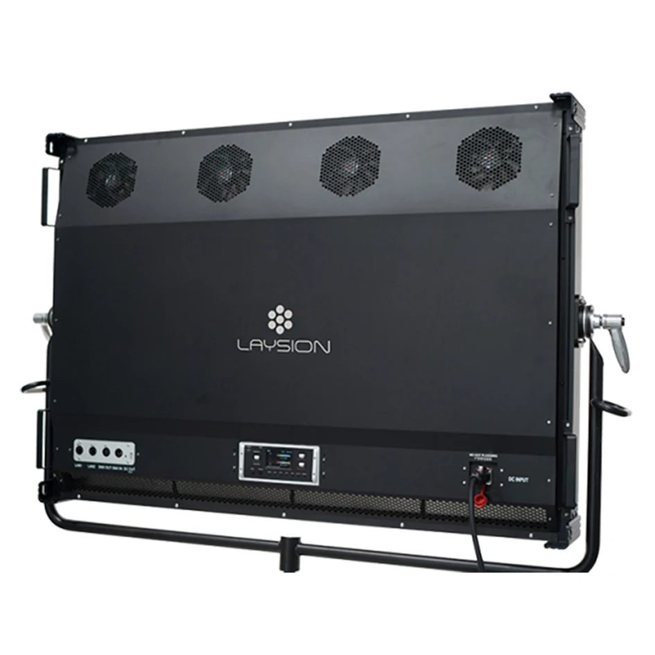 Laysion 2000W sRGB DMX512 Dimming Wireless Remote Full Color LED Panel Light For Photography Studio Video Broadcasting Film Gear