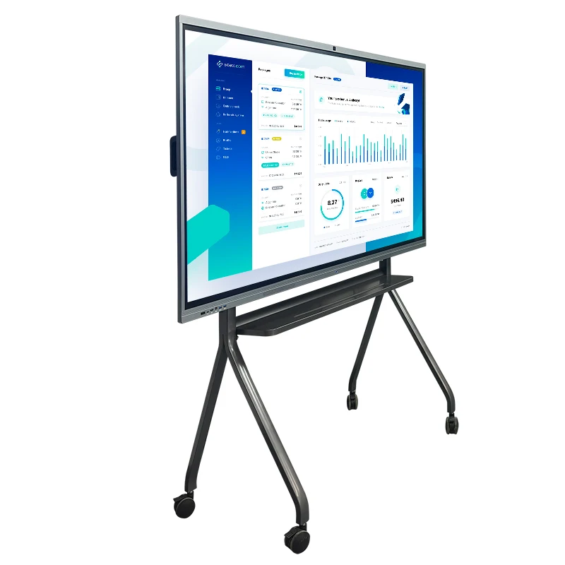 tempered glass education touch lcd screen class digital intelligent electronic panel interactive whiteboard meeting smart board