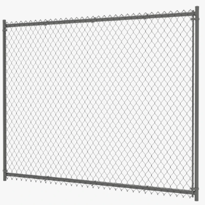 PVC coated galvanized wire braided Basketball court 50ft chain link fencing Chain Link Fence for Garden